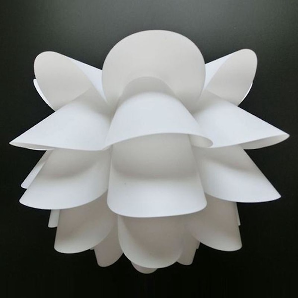 Taklampa ljuskrona i form av lotus, monterad 38*26cm pussel lampor upphängning för sovrum
