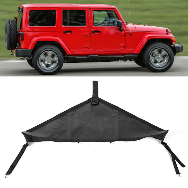 Etuosan suojaava peite Jeep Wrangler JK 2007-2017 (viisisakarainen tähti)