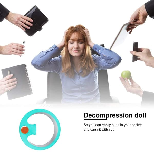 Dekompresjon Håndleke Spesiell Fingertuppleke Anti Stress ADHD ADD Leketøy Gave til Barn Voksne