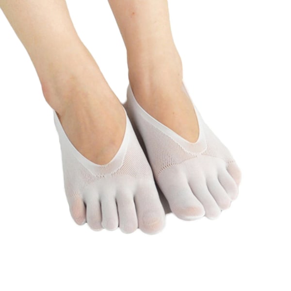 Ultra Low Cut ortopædiske kompressionståstrømper til kvinder med Gel-fane og åndbart design