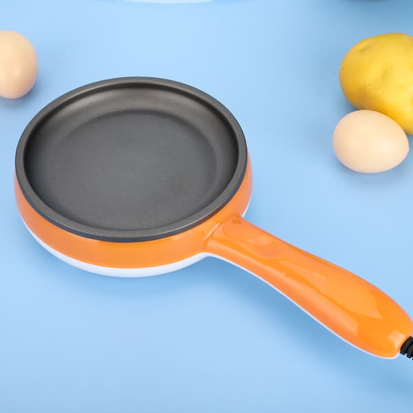 Multifunktionel Mini Elektrisk Non-Stick Stegepande Æggekoger Damper til Morgenmad EU Stik 220V