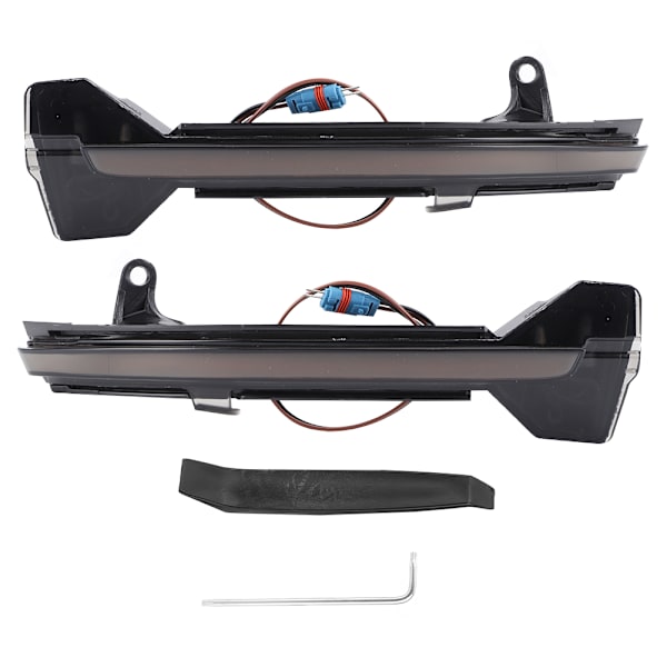 Sidobackspegel Blinkers LED Dynamiskt Flytande Indikator Passar för F10 F11 F07 F18 F01 F02 F03