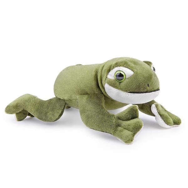 Funny Frog Plush Hand Puppet, Soft Stuffed Animal Doll for Kids' Role Play and Interactive Play