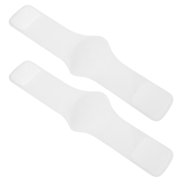 2st Skoinnersula Arch Support Pad Silikon Flatfoot Corrector för Plantar FasciitisWhite
