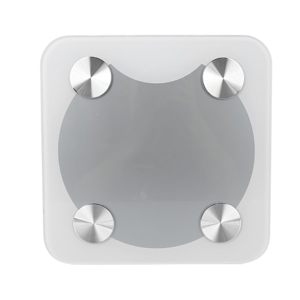 Digital Vægtskala Professionel Bluetooth LED Display Smart Body Fat Scale til Mænd Kvinder (Hvid)