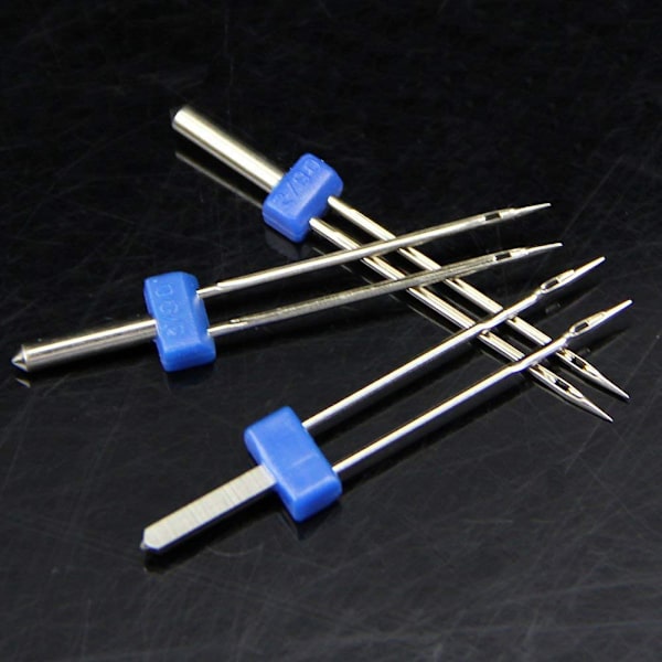 3PCS 2/3/4MM Dubbla Tvillingnålar Dubbla Tvilling Sy Nålar Sy Maskin Tillbehör