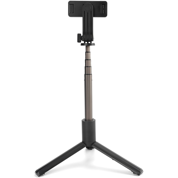 Hopfällbar Selfie Stick Tripod Bärbar Förlängningsbar Selfie Stick med Fjärrkontroll (Svart)