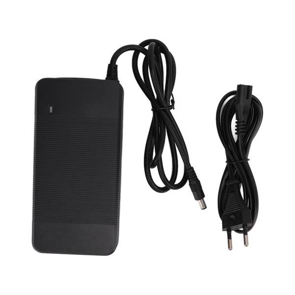 42V 3A Batterilader Strømtilpasning Litiumbatterilader for Elektrisk Scooter 100‑240VEU Plugg