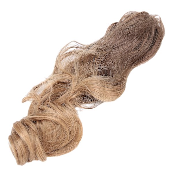 55 cm hästsvans hårförlängning Kloklämma Långt lockigt falskt hår Gradient Dam Hårstycken Wig8T27