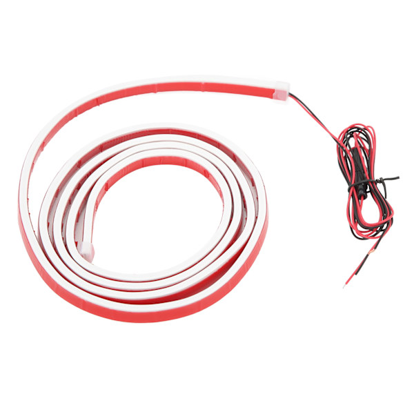 1,8 m bilpanser lysstripe 12V 5W høy lysstyrke universell vanntett utvendig stripe lys for frontpanser