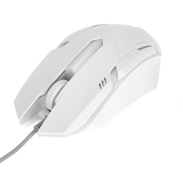 USB hiiri M3 taustavalotila langallinen hiiri Ergonominen muotoilu tietokonehiiri Macbook kannettavalle PCWhite