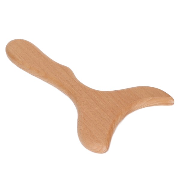 Træskrabebræt Stimulerende Lymferydning Cellulite Beauty Dredge Board