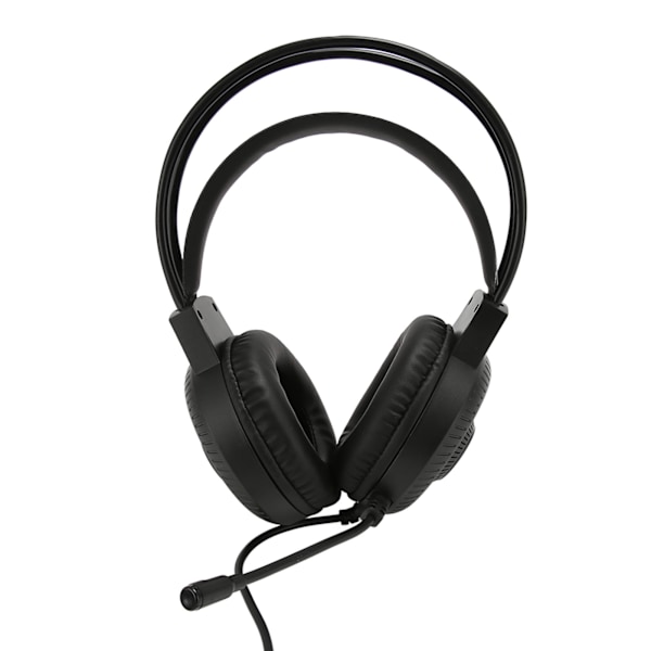 RGB-kablet gamingheadset med mikrofon 3,5 mm stik dyb bas surround gaminghovedtelefoner til computer bærbar computer