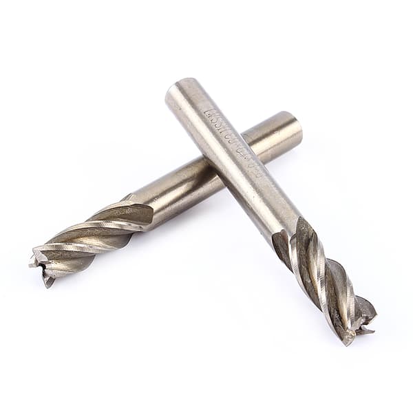 Høj Kvalitet 4mm-12mm HSS CNC Lige Skaft 4 Fløjte End Mill Fræser Bor