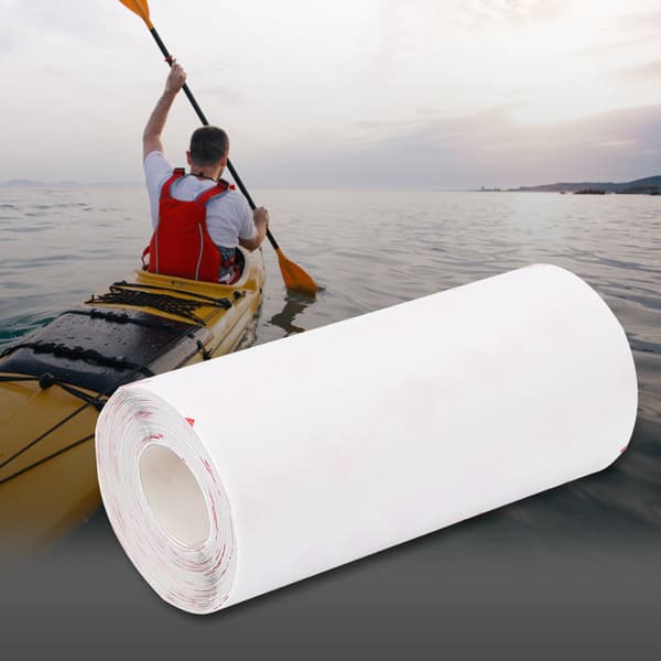 Paddle Board Rail Saver Klar Tape Lim Klæbemiddel til SUP Board Sidebeskyttelse 400 * 10CM