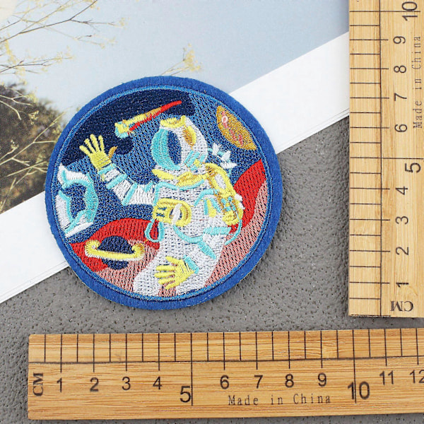 22 Stycken Broderi Patch, Stryk-på-märken Dekorativ Patch Sticker för Kläder Jeans Hatt T-shirt Väska DIY