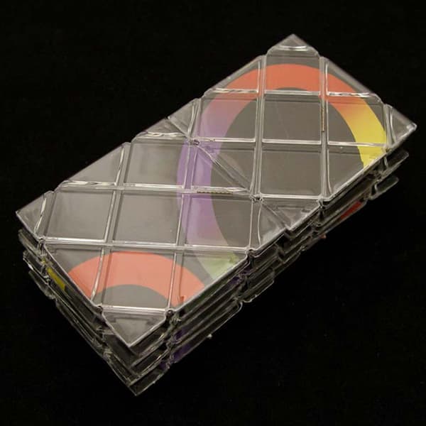 8 paneler sammenleggbare puslespillkuber Twisty Cubo Magico profesjonell kube klassiske leker