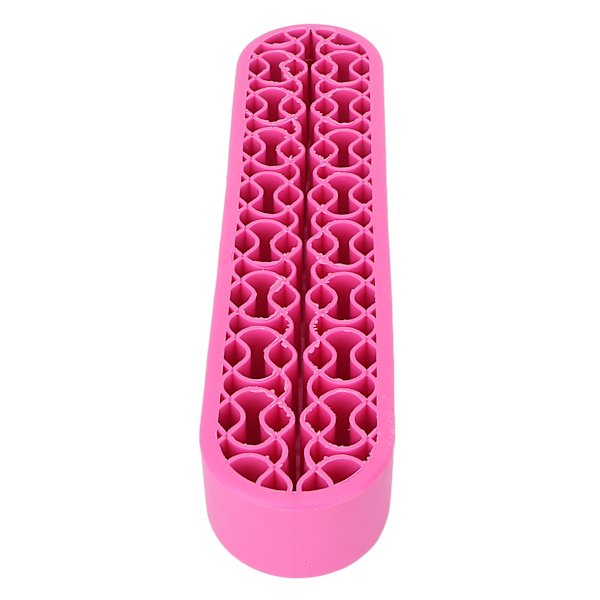 Silikon Sminkborsthållare Multi Design Stor kapacitet Mjuk Liten storlek Nagelpenna Silikonhållare för hemmet
