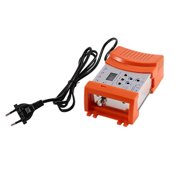 M69 Professionell Digital VHF UHF RF Modulator Adapter (Orange EU-kontakt)