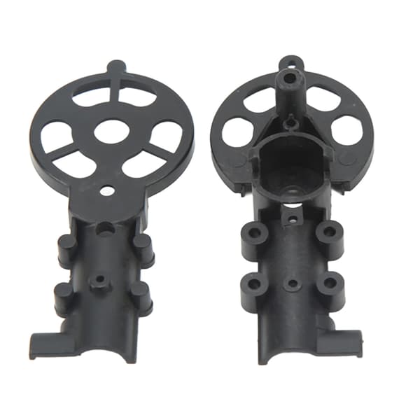 2 stk RC Flymotor Deksel Plast RC Helikopter Reservedeler Tilbehør for WLtoys V912 A