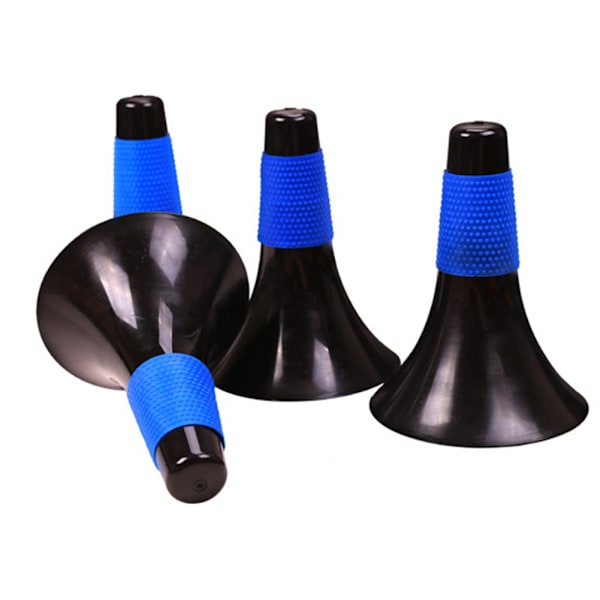 Cone Soccer Barrier Marker Holder Fodboldkurv Skøjtetræningsudstyr (blå sort)