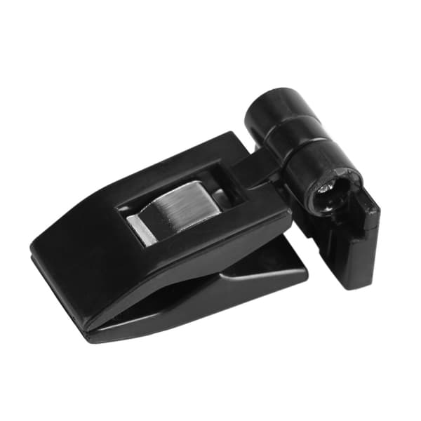 Clip-on Lastbilsbil LCD Termometer Bil Digital Bakgrundsbelysning Klockmonitor Vit Bakgrundsbelysning