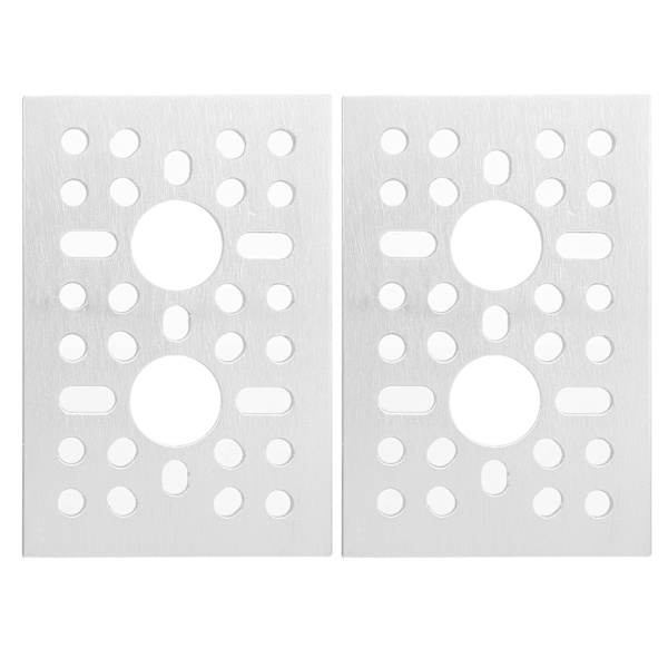 2 st Aluminium Grid Plate Vägg Mesh Panel Display Industriell Kontrollkomponent 3123‑0048‑0072