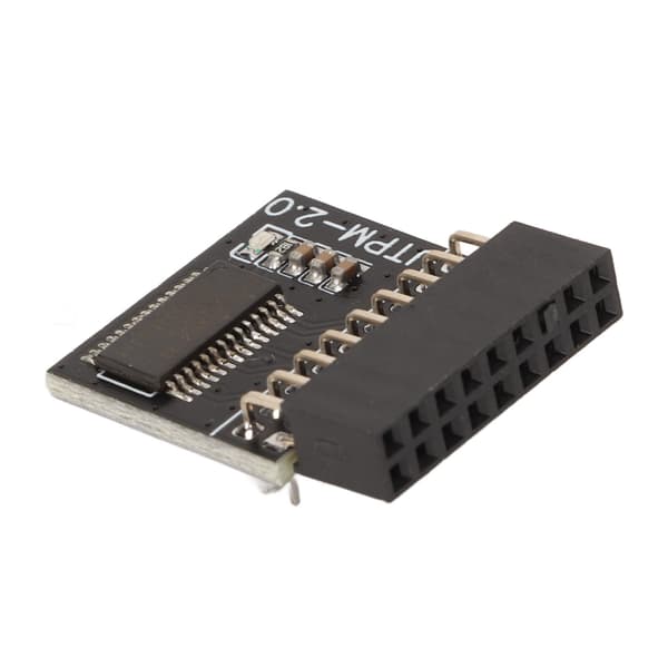 18-pin TPM2.0-modul, krypteringssikkerhetsmodul med diskret krypteringsprosessor for Windows