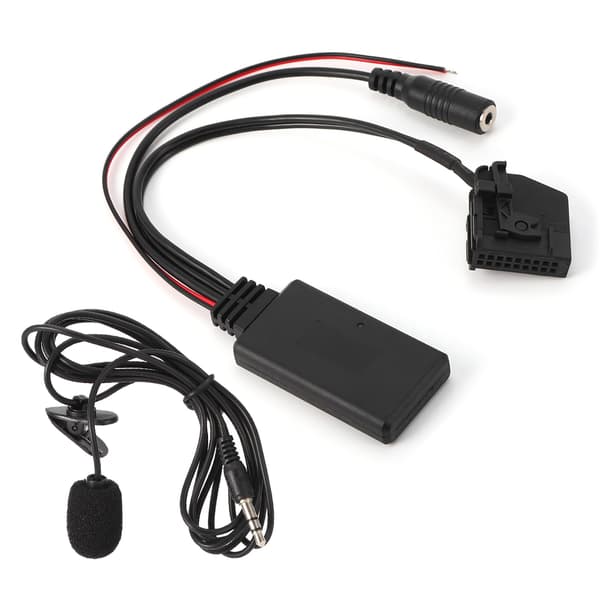 18Pin Bluetooth AUX-kabeladapter bilmikrofon passer til Benz Comand 2.0 W211 W208 W168 W203