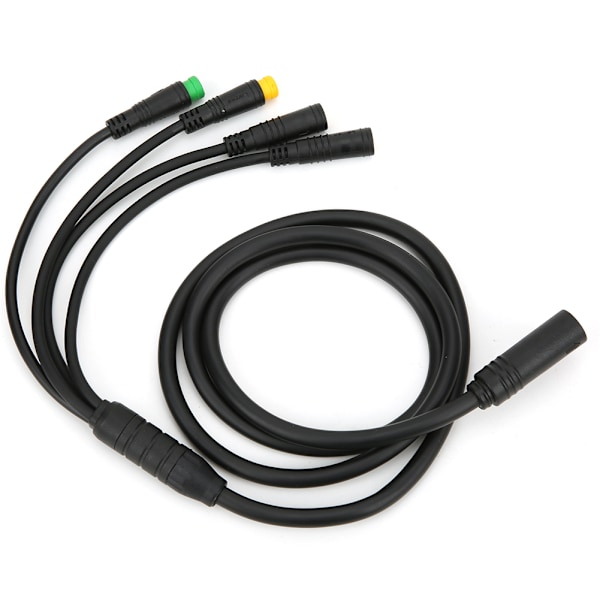 1 för 4 Universal Mid Motor Förlängningssladd Vattentät Kabeltillbehör för BBS01/02