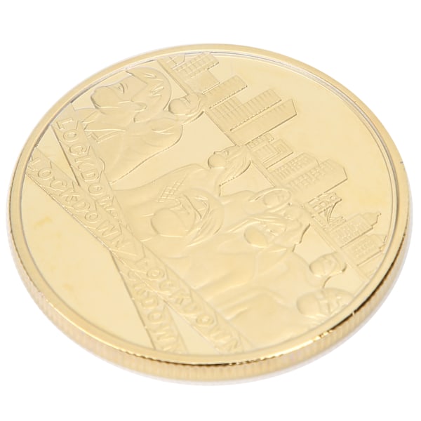 Jag överlevde 2020 minnesmynt dubbelsidigt mynt minnesmynt gåva för samlare (guld)