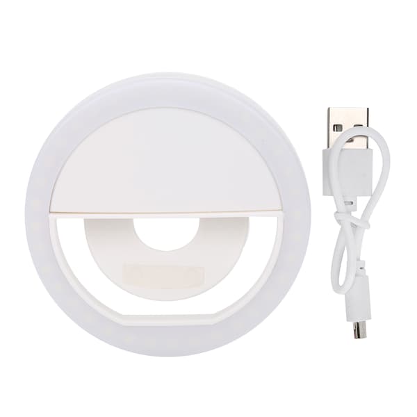 Mini Selfie Ring Light Nat Selfie Forbedrende Supplerende Skønhedslampe til Livestream