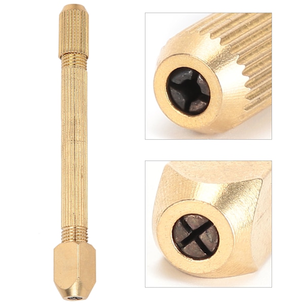 Kannettava kaksipuolinen Pin Vise käsikäyttöinen DIY-työkalu watch korjaustyökalu