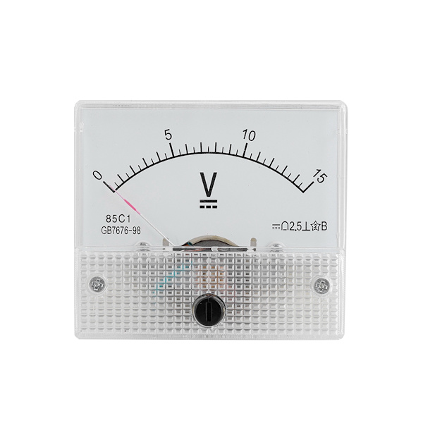 DC 0-15V DC Analog 85C1 Strøm Voltmeter Spænding 2.5 Nøjagtighed Spænding Analog Voltmeter Panel