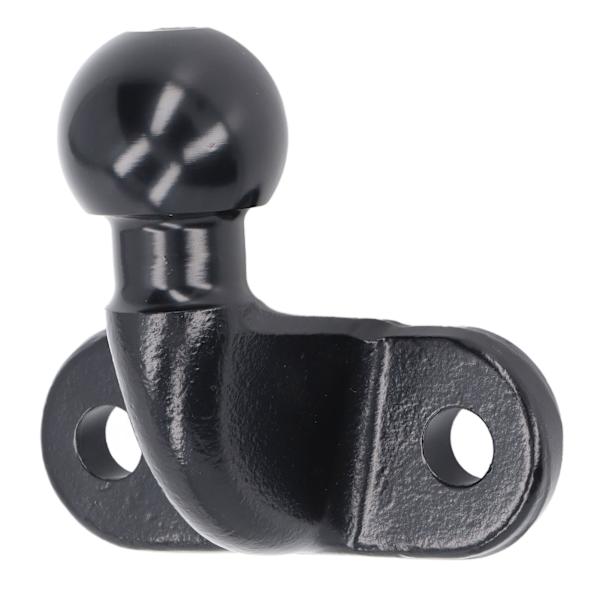 Musta 50mm taottu vetopallo, raskaan teräksinen perävaunun vetopallo asuntoautoille, matkailuautoille ja asuntovaunuille