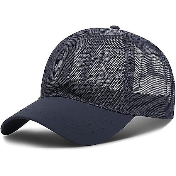 Åndbar Quick Dry Tibetansk Cyan Mesh Baseball Cap til Mænd og Kvinder