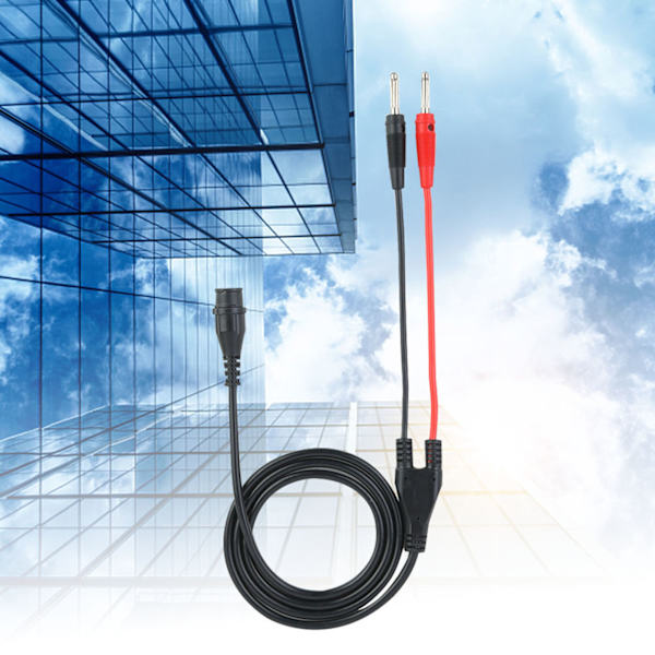 P1203 BNC hankontakt till bananplugg Koaxialkabel Oscilloskop testkabel 120 cm