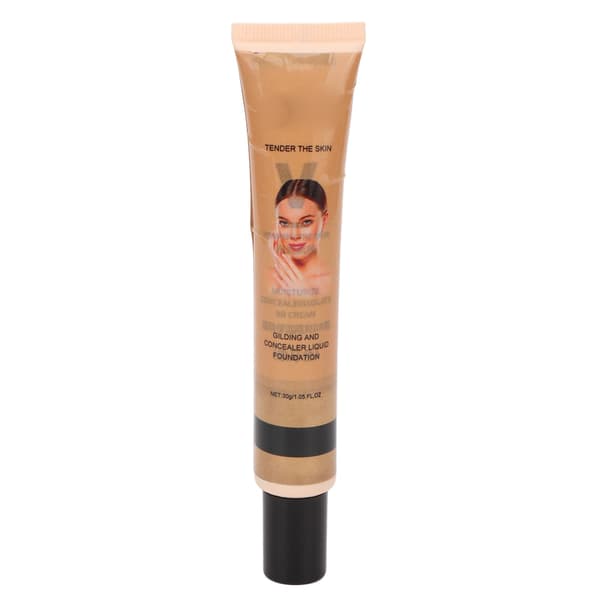 EELHOE Flytande Foundation Concealer Återfuktande 24 timmar Långvarig Ansiktsmakeup 30g Typ 2 Ivory