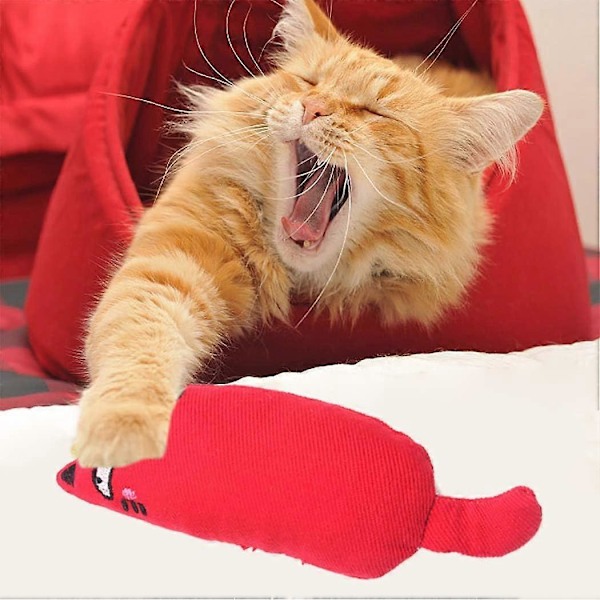 3-pack Katt Kattmynta Leksaker Husdjur Kattmynta Tandrengöringsleksaker Katt Interaktiva Leksaker