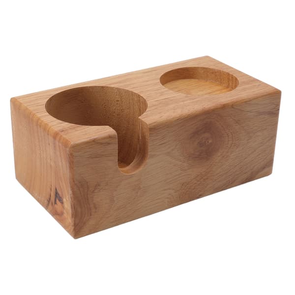 Trækaffe Protafilter Standholder Kaffestamperholder Stand Stampestation Burlywood