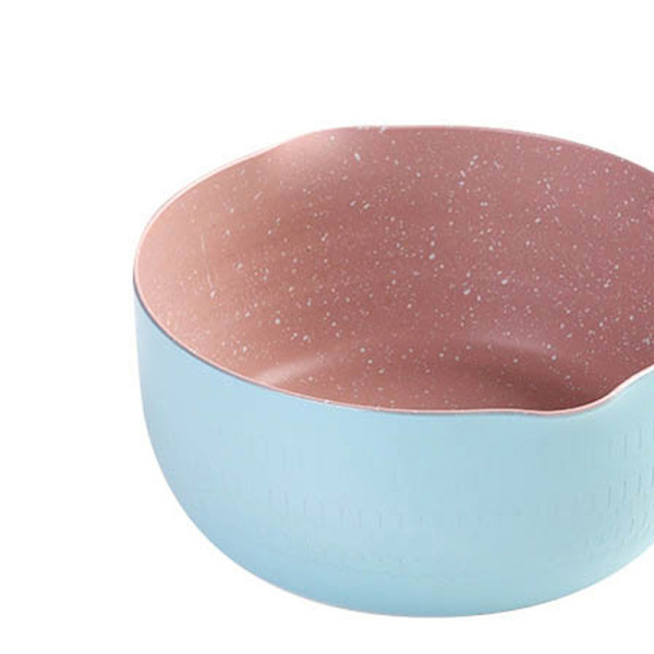 Japansk stil gryde Nonstick mælkenudlesuppe Saucepande Babymad Kogegryde Blå 20 cm