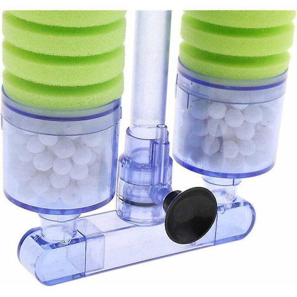Biokemisk Filter, Akvariefisketank Mini Filter, Akvariefisketank Biokemisk Filter, Lydløs Svampefilter, til Akvarie Internt Filter til Fre