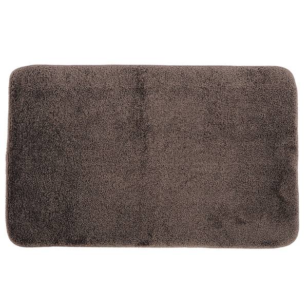 Brun tjock badrumsmatta mjuk sovrum vardagsrumsdörr halkfri golvmatta (50x80cm)