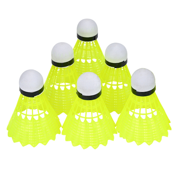 6st/ set Professionell nylon Fjäderboll Utomhussportträningstillbehör