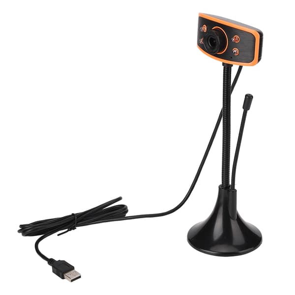 Datorkamera 1080P HD Skrivbordswebbkamera USB Extern kamera med mikrofon för bärbara datorer och stationära datorer