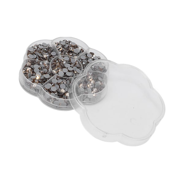1000 stk. skinnende, transparente dekorative rhinestones til neglekunst til piger og kvinder JM201, guld