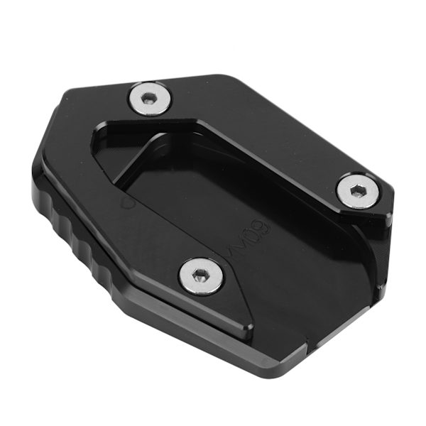 Parkeringsstöd förlängningsplatta AntiSlip sidostödsstöd Passar för Yamaha MT 09/FZ 09/FJ 09(Svart )