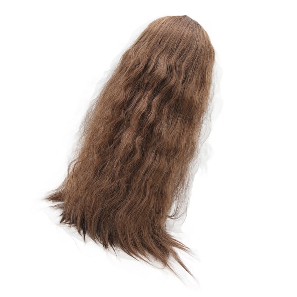Kvinnor långa lockiga peruker Central Parting Universal Peruk Huvudbonader för Cosplay Daily Life