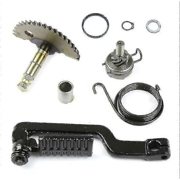 8 st Scooter Moped Kickstart Spak Axel Växel Monteringssats Passar Scooter Startaxel Kit Motor Start Klo Kit Zekai