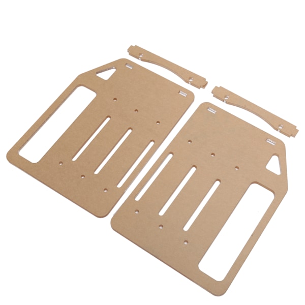 Hårddisk Akryl Beslag DIY Transparent Rack Cage Separator Stativ YJY3F002 3.5in